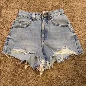Cotton on Distressed Denim Women Shorts Size 0 G-24